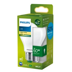 Philips A60 UE LED PÆRE A60 E27 7W^ Led