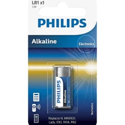 Philips ALKALINE LR1 BATTERI 1 STK/PAK