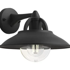 Philips CORMORANT UDENDØRS VÆGLAMPE SORT 42W Clearance