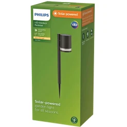 Philips FYCE SOLCELLE BEDLAMPE SORT 28,4 CM^ Bedlamper & Havelamper