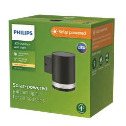 Philips FYCE SOLCELLE VÆGLAMPE SORT 1,5W Online