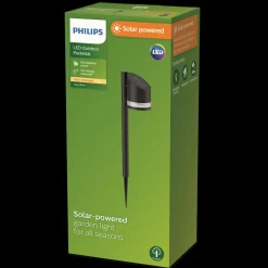 Philips FYVE SOLCELLE BEDLAMPE SORT 28,4 CM^ Bedlamper & Havelamper
