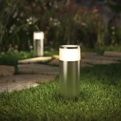 Philips Hue CALLA CALLA UDVIDELSE BEDLAMPE RUSTFRIT STÅL 25,2 CM^ Smart Belysning