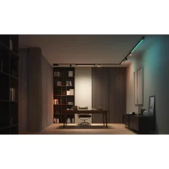 Philips Hue PERIFO 3 SPOT + 1 LYSBAR SKINNESYSTEM SORT LED 5W Outlet