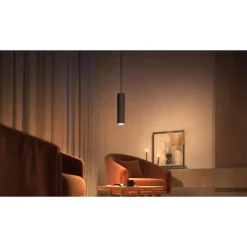 Philips Hue PERIFO PENDEL SKINNESYSTEM SORT LED 5W^ Smart Belysning