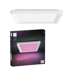 Philips Hue TENTO SQ WCA SLIM LOFTPANEL 10,6W HVID 29,5 CM^ Smart Belysning