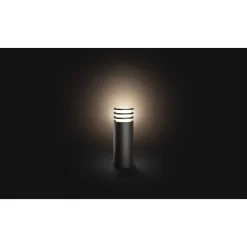 Philips Hue W LUCCA BEDLAMPE ANTRACITGRÅ 40 CM^ Smart Belysning