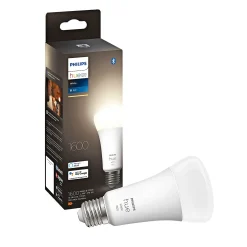 Philips Hue W MAT 15,5W SMART LED PÆRE E27 STANDARD 16W^ Smart Belysning