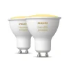 Philips Hue WA 2-PAK SMART LED PÆRE GU10 SPOT 5W^ Smart Belysning