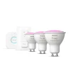 Philips Hue WCA 3 X GU10, BRIDGE & DIM. SWITCH STARTSÆT^ Smart Belysning