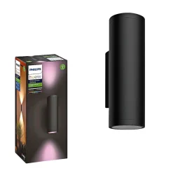 Philips Hue WCA APPEAR UDENDØRS VÆGLAMPE 16W SORT^ Smart Belysning