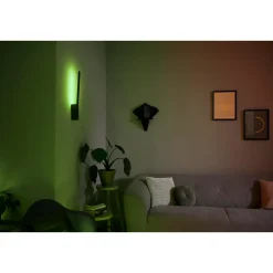 Philips Hue WCA LIANE VÆGLAMPE 12W SORT Discount