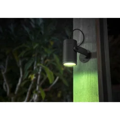 Philips Hue WCA LILY UDVIDELSE SPOTLAMPE SORT INTEGRERET LED 8W^ Smart Belysning