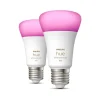 Philips Hue WCA 2-PAK SMART LED PÆRE E27 STANDARD 9W Discount