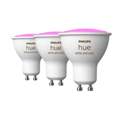 Philips Hue WCA 3-PAK SMART LED PÆRE GU10 SPOT 6W^ Smart Belysning