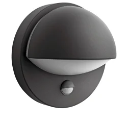 Philips JUNE M/SENSOR UDENDØRS VÆGLAMPE ANTRACIT 12W^ Væglamper Ude