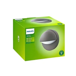 Philips JUNE UDENDØRS VÆGLAMPE ANTRACIT 12W^ Væglamper Ude