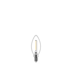 Philips KLAR LED PÆRE KERTE E14 1W New