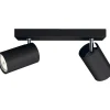 Philips KOSIPO 2 SPOTLAMPE SORT GU10 2X5,5W^ Spotlights