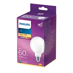 Philips LED PÆRE GLOBE E27 7W^ Led
