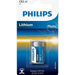 Philips LITIUM CR2 BATTERI 1 STK/PAK^ Batterier