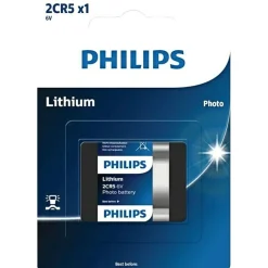 Philips LITIUM 2CRS BATTERI 1 STK/PAK^ Batterier
