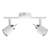 Philips MERANTI DOBBELT SPOTLAMPE HVID 80 MM^ Pendel Lampe