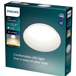Philips MOIRE PLAFOND 6W HVID 22,5 CM^ Plafonder
