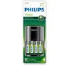 Philips MULTILIFE SCB1490 BATTERIOPLADER 4 X AA New
