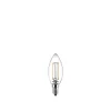 Philips 2-PAK KLAR LED PÆRE KERTE E14 2W Online