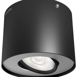 Philips PHASE PÅBYGNINGSSPOT SORT INTEGRERET LED 5W