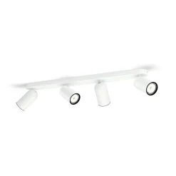 Philips PONGEE 4 SKINNESPOT HVID GU10 4X5,5W^ Spotlights