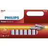 Philips POWER ALKALINE AA BATTERI 12 STK/PAK Hot