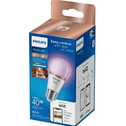 Philips Smart COLOR COLOR LED PÆRE E27 KRONE 5W^ Smart Belysning
