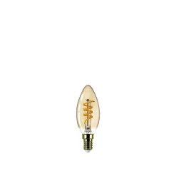 Philips VINTAGE DÆMPBAR GULD DEKOPÆRE KERTE E14 15W Outlet