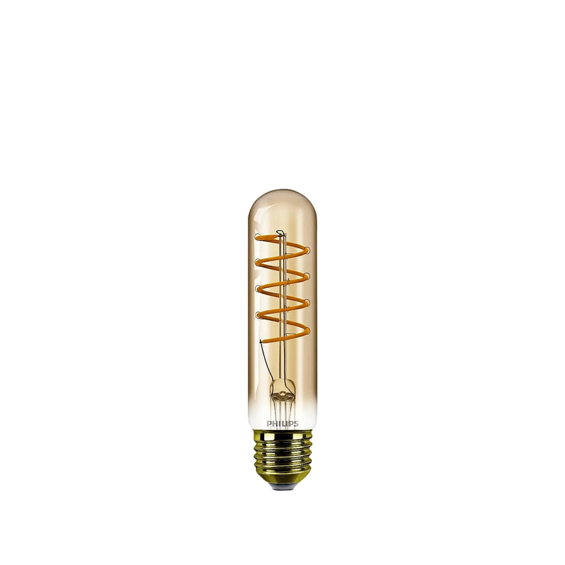 Philips VINTAGE DÆMPBAR GULD DEKOPÆRE RØRFORMET E27 4W^ Dekorationspærer