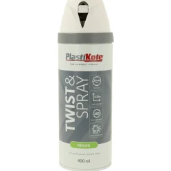 Plasti kote TWIST PRIMER SPRAYMALING 400 ML HVID^ Spraymaling