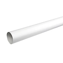 Plastmo PLAST 75 MM X 3 M NEDLØBSRØR HVID Outlet