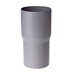 Plastmo PLAST RØRSAMLEMUFFE GRÅ^ Tagrender