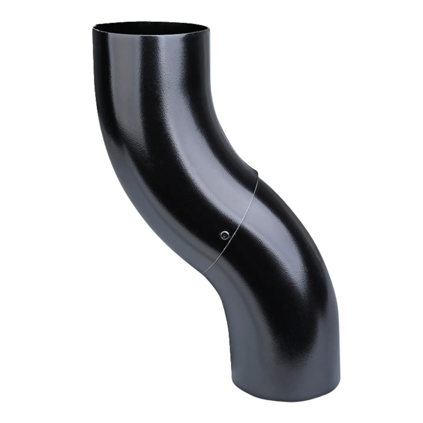 Plastmo SORT STÅL SORT 75 MM NEDFØRSEL Best