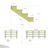 Plus 4 TRIN TERRASSETRAPPE 1800 X 710 MM^ Trappevanger