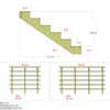 Plus 6 TRIN TERRASSETRAPPE 1200 X 1050 MM