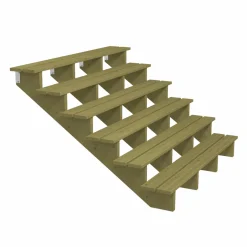 Plus 6 TRIN TERRASSETRAPPE 1800 X 1050 MM^ Trappevanger
