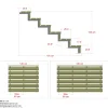 Plus 6 TRIN TERRASSETRAPPE 1800 X 1050 MM^ Trappevanger