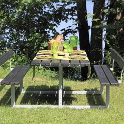Plus BASIC BORDBÆNKESÆT SORT Best
