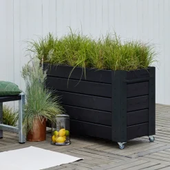 Plus BLOMSTERKASSE SORT 70 X 50 X 120 CM Clearance