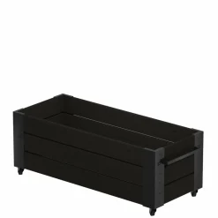 Plus BLOMSTERKASSE SORT 45 X 50 X 120 CM New