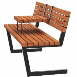 Plus BÆNK GYLDENBRUN 150 CM^ Havebænke