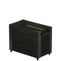 Plus CUBIC BLOMSTERKASSE SORT 70 X 50 X 87 CM Discount