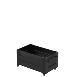 Plus CUBIC BLOMSTERKASSE SORT 45 X 50 X 87 CM^ Højbede & Plantekasser